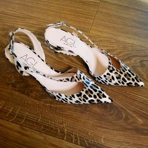 Agl jaguar print rare heel